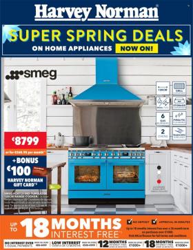 Harvey Norman - Super Spring Deals on Home Appliances
