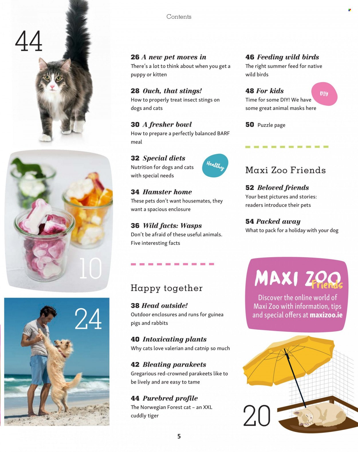 Maxi Zoo offer . Page 5.