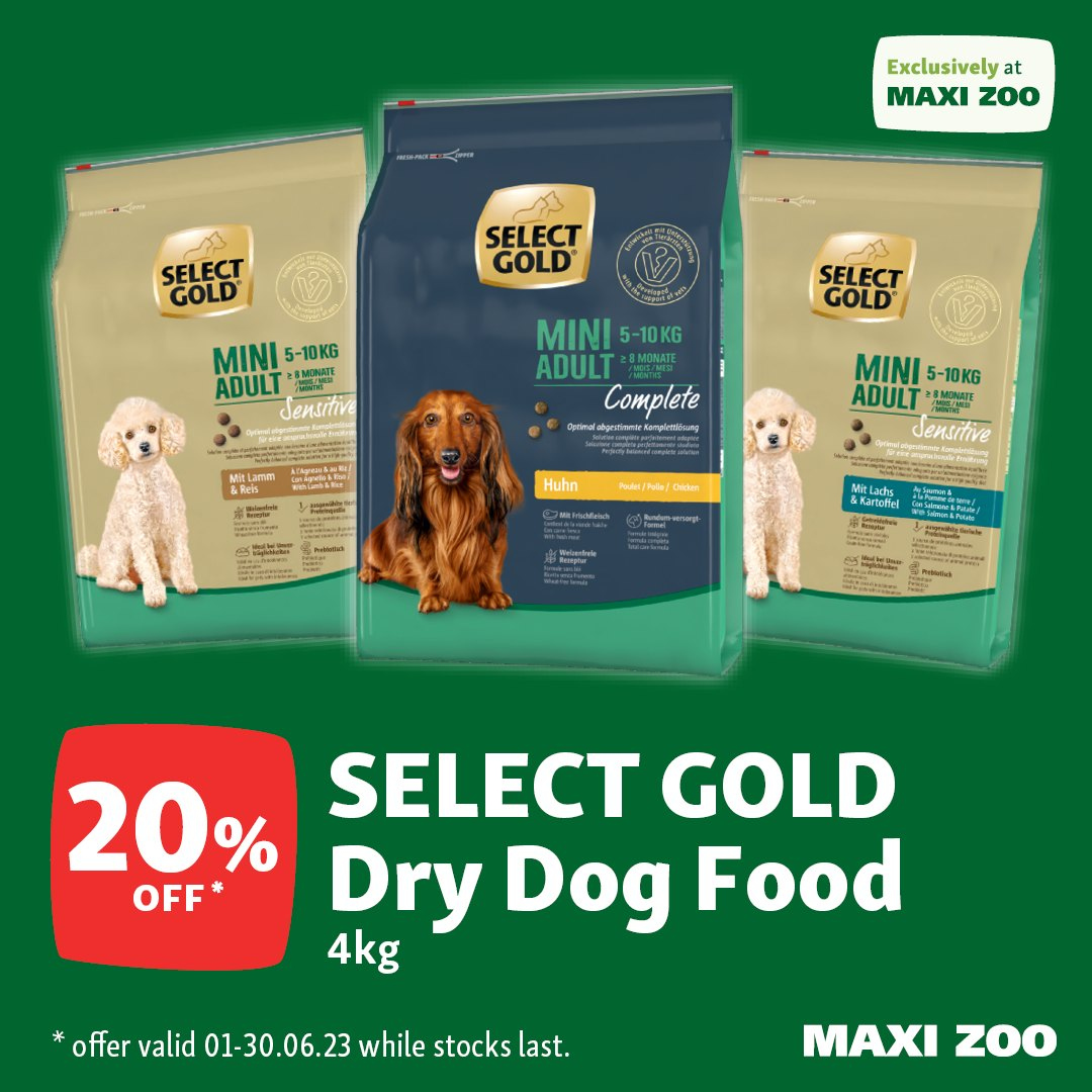 Maxi Zoo offer - 1.6.2023 - 30.6.2023.