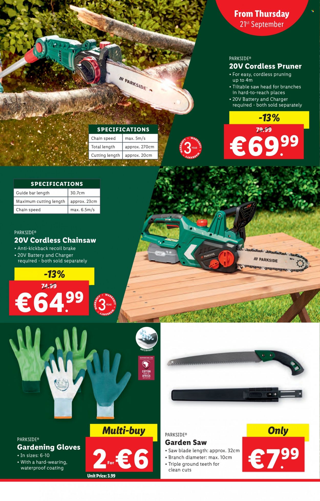 Lidl offer  - 21.9.2023 - 27.9.2023. Page 21.