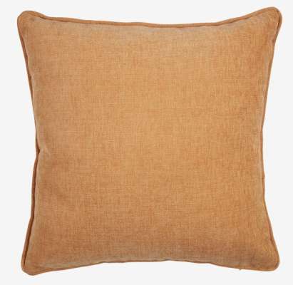 Cushion HORNFIOL 45x45 chenille yellow