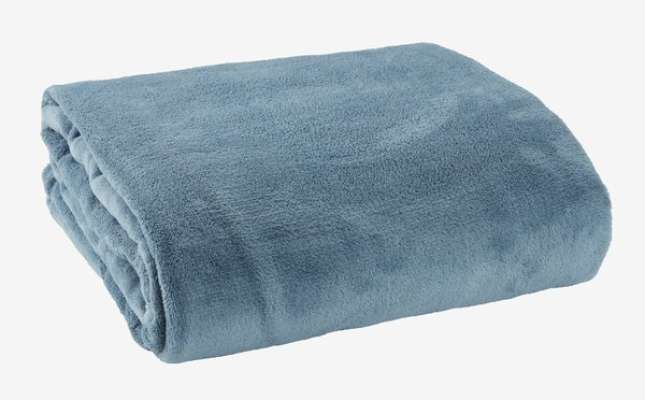 Fleece throw DRAGEHODE 140x200 blue