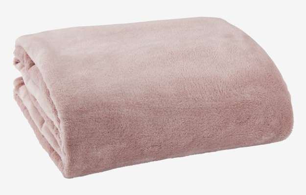 Fleece throw DRAGEHODE 140x200 rose