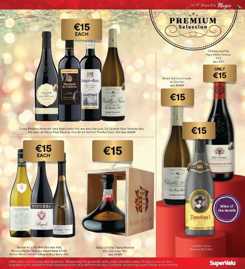 SuperValu offer - 28.11.2024 - 4.12.2024.