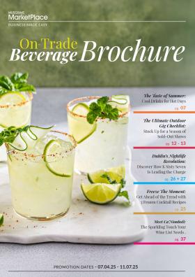 MUSGRAVE Market Place - On-Trade Beverage Brochure