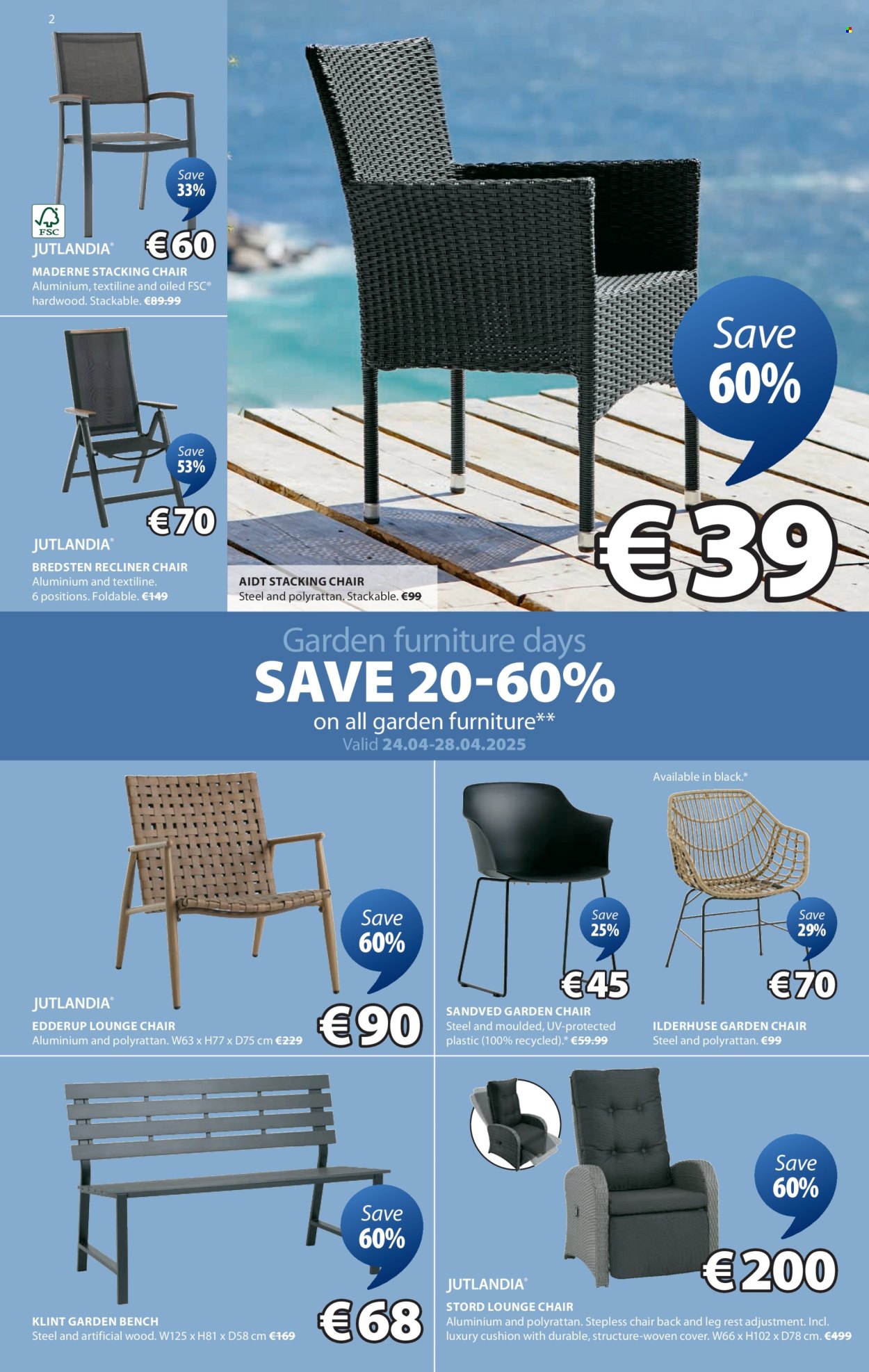 JYSK offer - 24.4.2025 - 28.5.2025.
