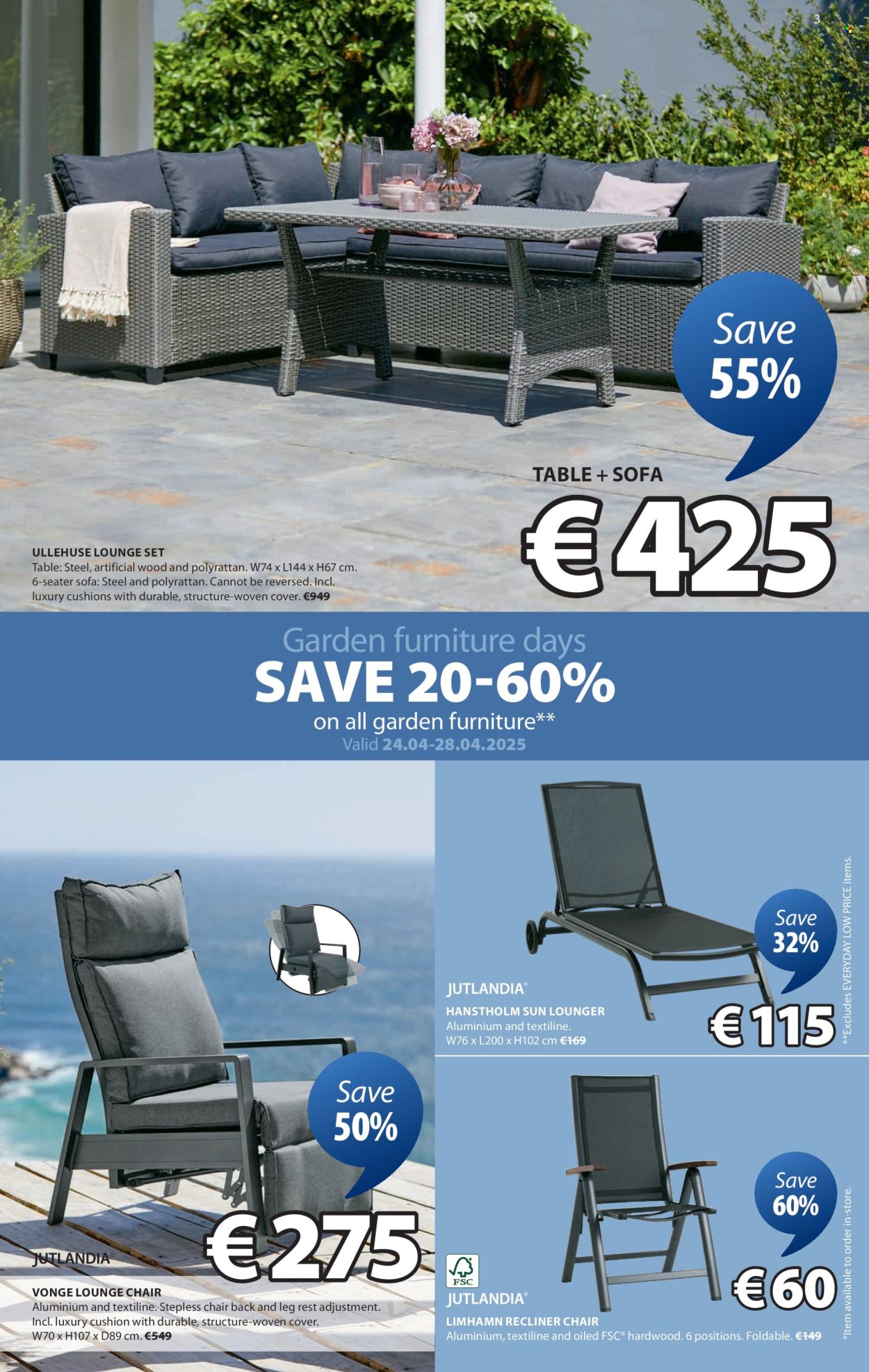 JYSK offer - 24.4.2025 - 28.5.2025.