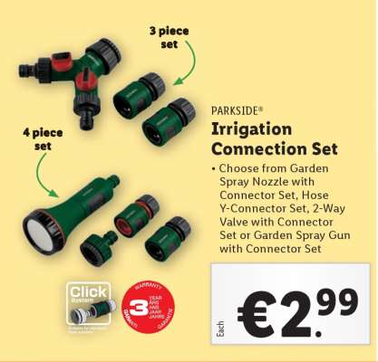 PARKSIDE Irrigation Connection Set