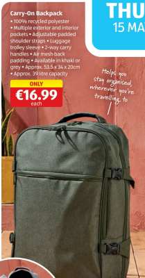 Carry-On Backpack