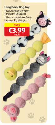 Long Body Dog Toy