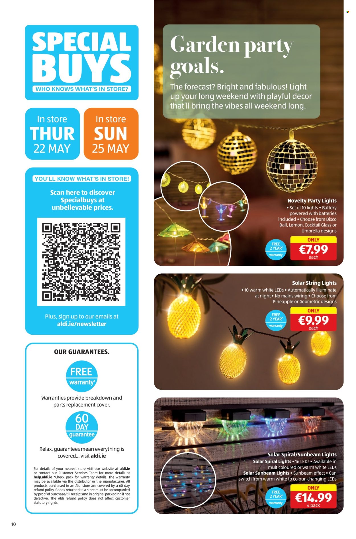 Aldi offer - 22.5.2025 - 25.5.2025.