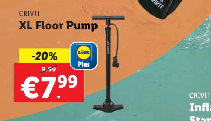 CRIVIT XL Floor Pump