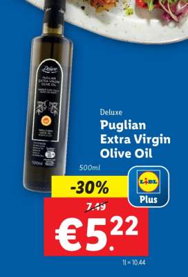 Deluxe Puglian Extra Virgin Olive Oil