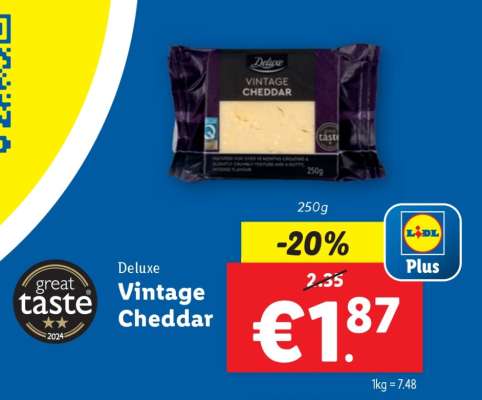 Deluxe Vintage Cheddar
