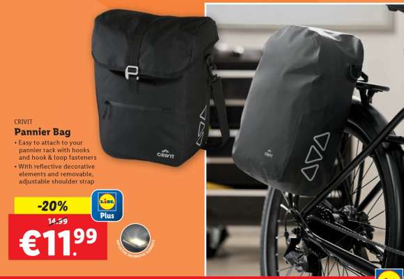 CRIVIT Pannier Bag