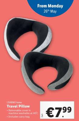 LIVARNO home Travel Pillow