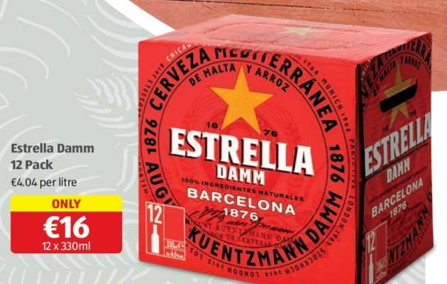 Estrella Damm 12 Pack
