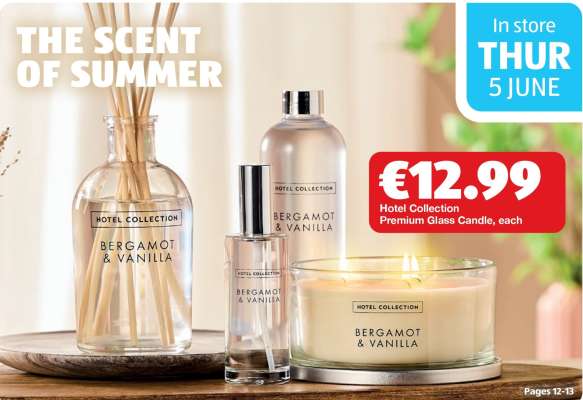 Hotel Collection Premium Glass Candle