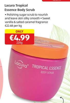 Lacura Tropical Essence Body Scrub