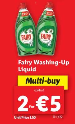 Fairy Washing Up Liquid