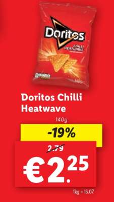 Doritos Chilli Heatwave