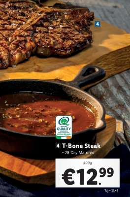 4 T-Bone Steak