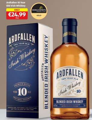 Ardfallen 10 Year Old Irish Whiskey