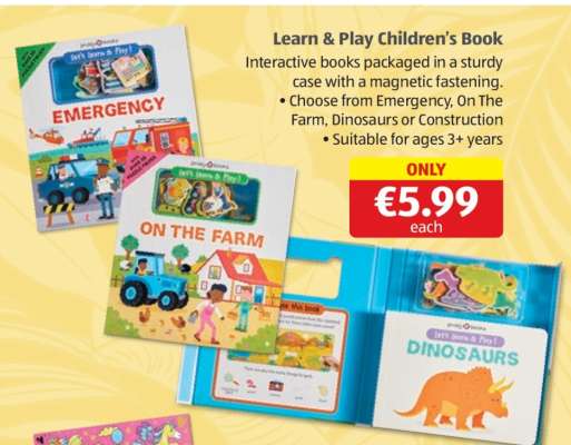Learn & Play Children's Book