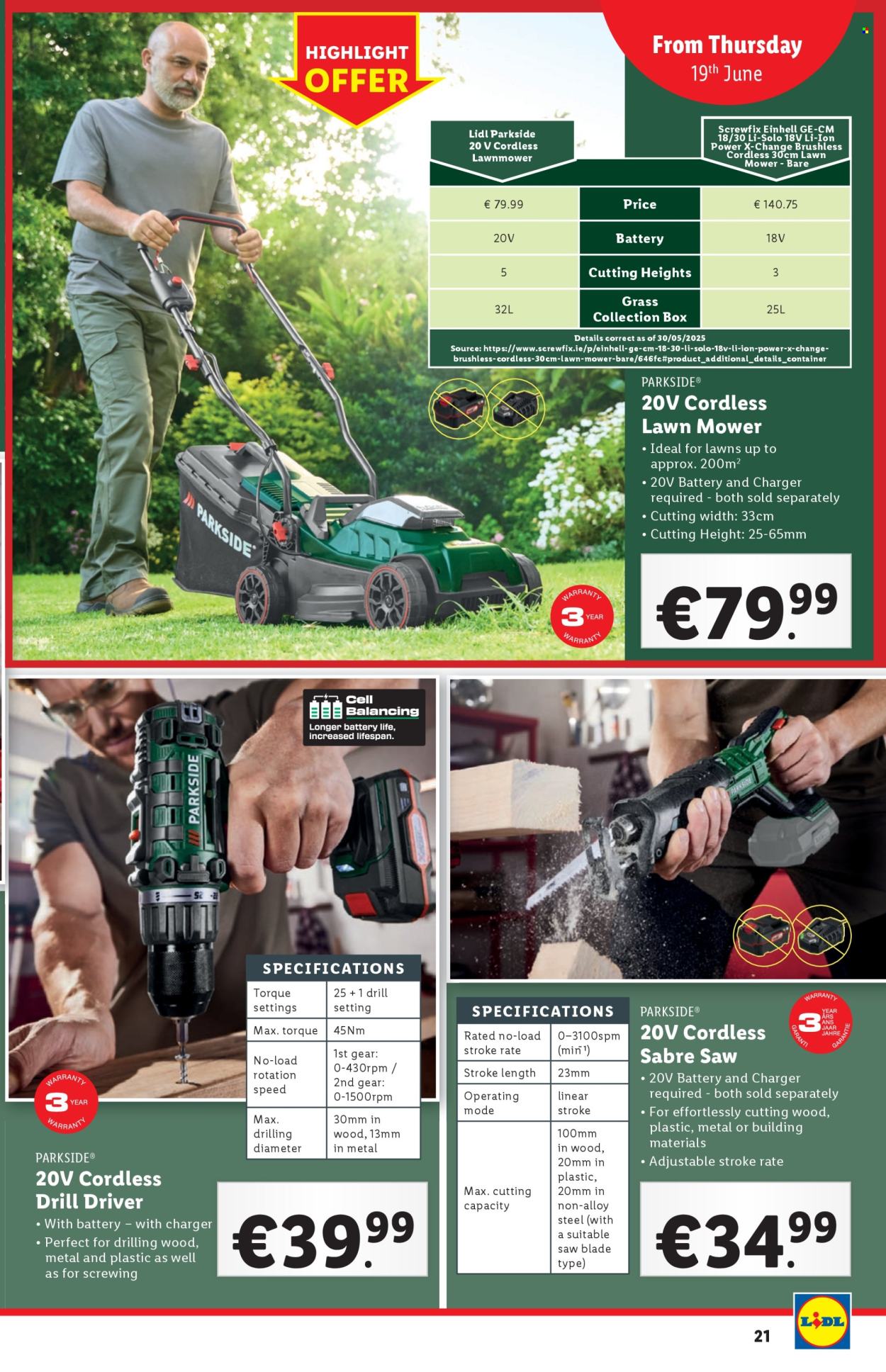Lidl offer - 19.6.2025 - 25.6.2025. Page 21