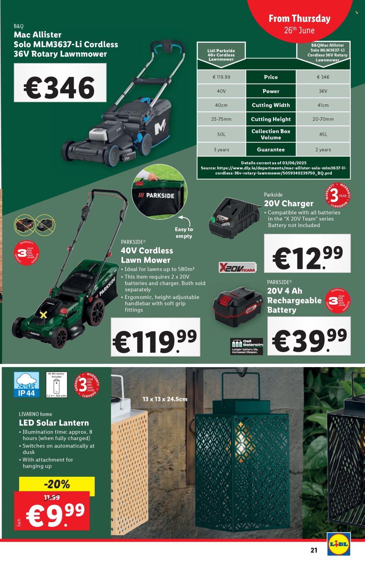 Lidl offer - 26.6.2025 - 2.7.2025. Page 21