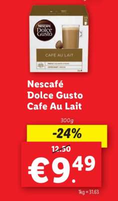 Nescafé Dolce Gusto Cafe Au Lait