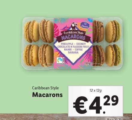 Caribbean Style Macarons
