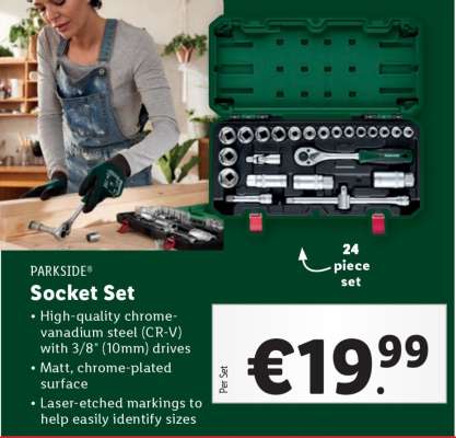 PARKSIDE Socket Set