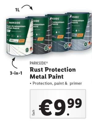 PARKSIDE Rust Protection Metal Paint