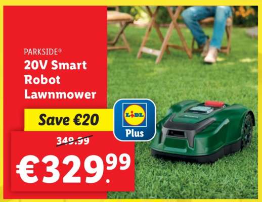 PARKSIDE 20V Smart Robot Lawnmower